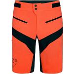 Ziener Herren NEIDECK Outdoor-Shorts/Rad- Wander-Hose - atmungsaktiv|schnelltrocknend|elastisch, orange pop, 46