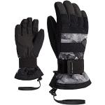 Ziener Kinder MANU Snowboard-Handschuhe/Wintersport | wasserdicht, atmungsaktiv; Protektor, Grey Mountain Print, S