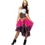Bunte Zigeuner-Kostüme für Damen Größe S 