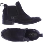 Reduzierte Schwarze Zign Shoes Damenstiefeletten & Damenboots aus Leder Größe 37 