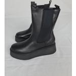 Schwarze Zign Shoes Plateauabsatz Damenstiefeletten & Damenboots aus Kunstleder Größe 41 