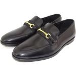 Schwarze Business Zign Shoes Herrenmokassins aus Leder Größe 42 