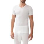 Weiße Unifarbene Zimmerli of Switzerland T-Shirts aus Seide für Herren Größe XXL 