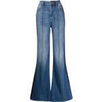 ZIMMERMANN Ausgestellte High-Waist-Jeans - Blau