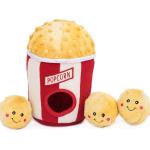 ZippyPaws - Food Buddies Popcorn-Eimer Burrow, interaktives Hundespielzeug mit Q