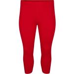 Rote Capri-Leggings & 3/4-Leggings für Damen Größe XXL Große Größen 