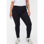 Zizzi Slim-fit-Jeans »ZI-AMY LONG« elastischer Baumwollstretch, schwarz, black