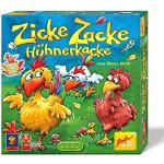 Reduziertes Kinderspiel des Jahres ausgezeichnete Zoch Zicke Zacke Hühnerkacke Memory für 3 - 5 Jahre 4 Personen 