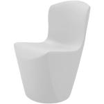 Stuhl Zoe plastikmaterial weiß - Slide - Weiß