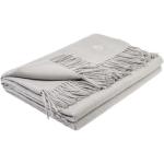 Beige Unifarbene Zoeppritz Decken aus Textil 