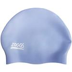 Zoggs Unisex – Erwachsene Easy-fit Silicone Cap Badekappe, Hellblau, One Size