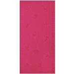 ZOLLNER Strandtuch (1-St), 100 x 200 cm, 100% Baumwolle, vom Hotelwäschespezialisten, mit Meerestiermotiven, rot, pink