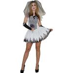 Zombiebraut-Kostüme & Geisterbraut-Kostüme aus Organza für Damen Größe M 