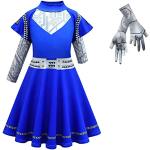 Reduzierte Royalblaue Langärmelige Cosplay-Kostüme für Kinder Größe 140 