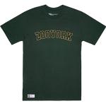 Tannengrüne Kurzärmelige ZOO YORK T-Shirts für Herren Größe M 