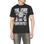 Schwarze ZOO YORK T-Shirts für Herren Größe S 