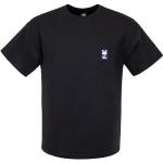 Schwarze ZOO YORK Shirts mit Tasche für Herren Größe L 