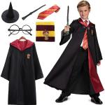 Reduzierte Schwarze Harry Potter Zauberer-Kostüme für Kinder 