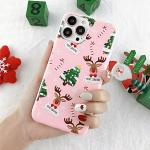 Rosa iPhone 13 Pro Hüllen Art: Bumper Cases mit Bildern ohne Verschluss mit Band für Damen klein Weihnachten 