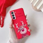 Reduzierte Samsung Galaxy S21 5G Hüllen Art: Bumper Cases mit Hirsch-Motiv mit Bildern ohne Verschluss mit Band für Damen klein Weihnachten 