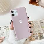 Reduzierte Rosa iPhone 11 Hüllen Art: Slim Cases mit Muster aus Silikon stoßfest für Damen 