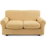 Zucchi Zapping Sofabezug für 2 Sitzer Sofa mit 2 Kissenbezüge von 120 bis 180 cm N586 ocker