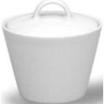 Caterado Zuckerdose mit Deckel SOLEA, Farbe: weiß, Inhalt: 0,20 Liter - weiß Porzellan 570-066