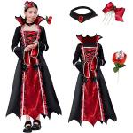 Reduzierte Schwarze Vampir-Kostüme für Kinder 