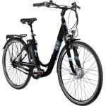 Zündapp E-Bike City Green 3.7 700c Damen 28 Zoll RH 48cm 7-Gang 374 Wh schwarz blau - [GLO664013301]