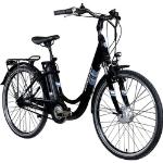 Zündapp E-Bike City Green 3.7 Damen 26 Zoll RH 46cm 7-Gang 374 Wh schwarz blau