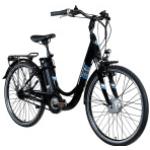 Zündapp E-Bike City Green 3.7 Damen 26 Zoll RH 46cm 7-Gang 374 Wh schwarz blau - [0664013306]