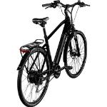 Zündapp E-Bike Trekking Z810 700c Herren 28 Zoll RH 52cm 24-Gang 417 Wh schwarz grau