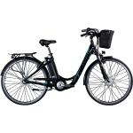 Zündapp Z510 700c E-Bike E Cityrad Damenrad Pedelec Elektrofahrrad Damen Fahrrad 28 Zoll (schwarz türkis)