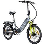 Zündapp ZT20R Ebike Klapprad für Erwachsene 145 - 180 cm Pedelec für Damen und Herren 20 Zoll mit 6 Gängen Elektro Bike Faltrad