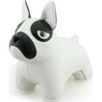 Züny - Buchstütze Französische Bulldogge weiß / schwarz
