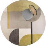 Graue Moderne Zuiver Runde Runde Teppiche 240 cm aus Textil 