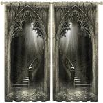 Gothic Gardinen & Vorhänge mit Halloween-Motiv 
