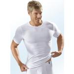 Weiße bader Oeko-Tex Bio Feinripp-Unterhemden für Herren 2-teilig 