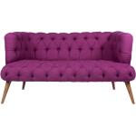 Reduzierte Violette Moderne Corrigan Studio Zweisitzer-Sofas aus Polyester Breite 50-100cm, Höhe 100-150cm 2 Personen 