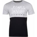 Schwarze Jack & Jones T-Shirts aus Baumwolle für Herren für den für den Frühling 