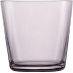 Fliederfarbene Cocktailgläser aus Glas 4-teilig 