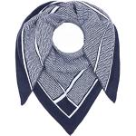 Marineblaue Zwillingsherz Dreieckige Dreieckstücher aus Wolle für Damen Einheitsgröße für den für den Herbst 