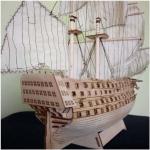 Modellschiffe aus Holz 